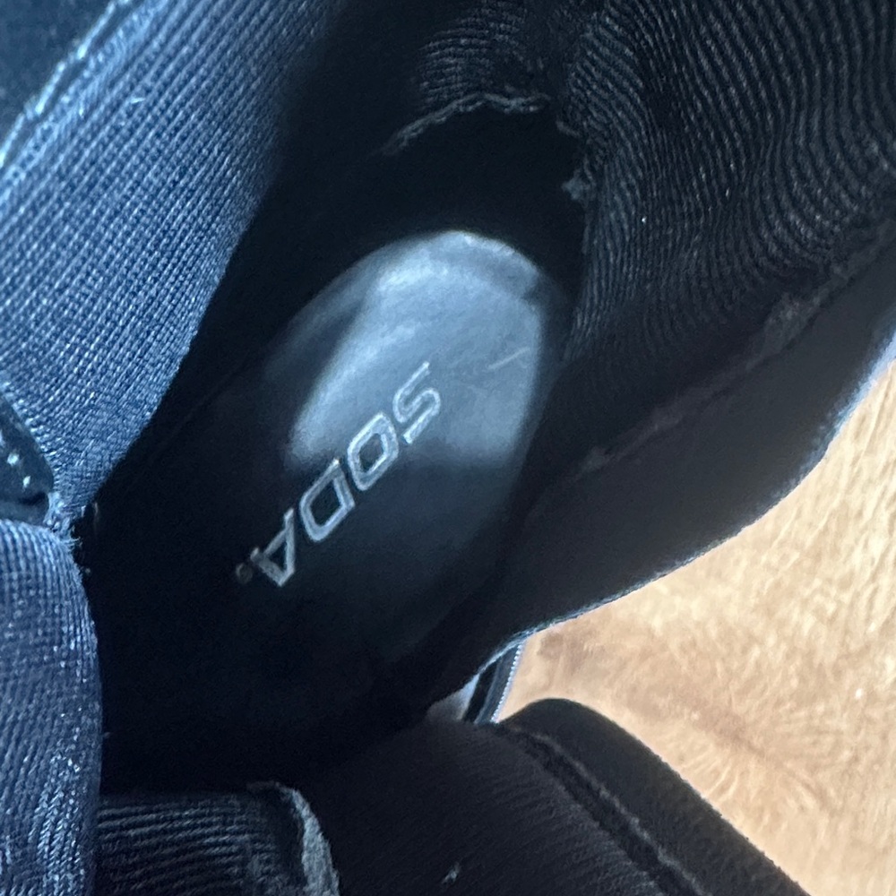 Soda Black Interior Footwear - Picture 2 of 3